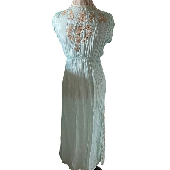 Arawak coconut sin Ltd long dress karat Pundak ranting bead new with tags - Picture 3 of 3